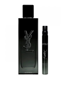 Set cadou Yves Saint Laurent Myslf, Apa de Parfum, Barbati, 100 ml +10 ml