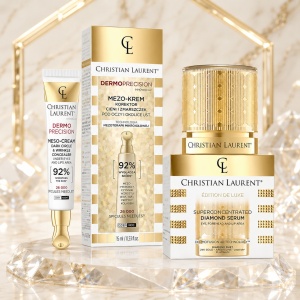 Set Christian Laurent – Dermoprecision Mezo-crema corectoare 15 ml + Diamond Serum Edition de Luxe 50 ml