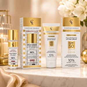 Set Christian Laurent Dermoprecision – Meso-Serum 30 ml + Crema lifting SPF 50, 50 ml