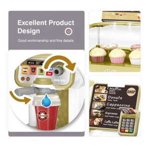 Set Coffe Shop cu accesorii, sunete si lumini