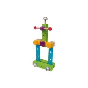 Set de Constructie Scaun din Lemn pentru Copii, Joc Educational si Creativ