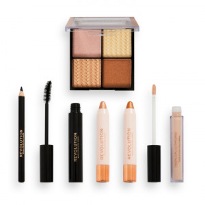 Set de machiaj Get The Look - Metallic Glam Makeup Revolution - Img 2