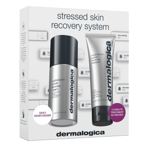 Set Dermalogica Stressed Skin Recovery System: Crema de recuperare Multivitamin Power, 50 ml + Masca crema anti-stres Multivitamin Power, 75 ml, pentru fata