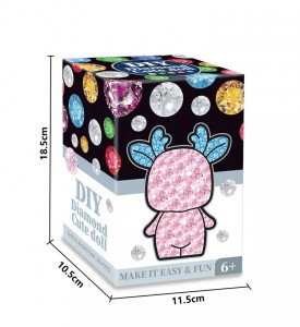Set DIY creativ Ren, dimensiuni