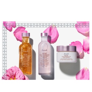 Set Fresh Hydra Rose, Tonic pentru hidratare profunda cu trandafir, 100 ml + Ser infuzat cu ulei de hidratare profunda de trandafir 100 ml + Crema hidratanta profunda cu trandafir 15 ml - Img 3