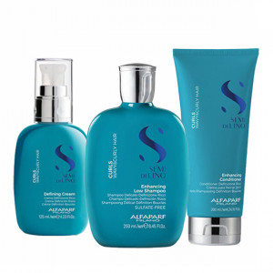 Set pentru par ondulat Alfaparf Milano Curls Sampon 250 ml + Balsam 200 ml + Spray 125 ml - Img 2