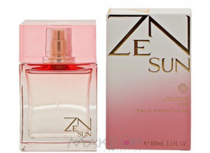 Shiseido Zen Sun, Apa de Toaleta, Femei - Img 2