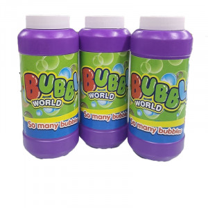 Solutie de facut baloane de sapun, 3 x 263 ml