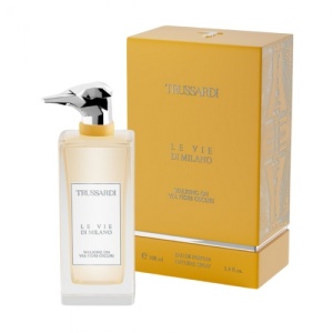 Trussardi Le Vie di Milano Walking on Via Fiori Oscuri, Apă de Parfum, Unisex