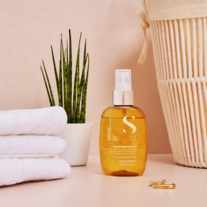 Ulei Bifazic pentru Protectie Solara Alfaparf Semi di Lino Sunshine Hair Protective Oil, 125 ml