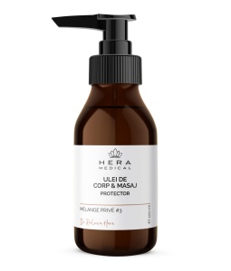 Ulei de corp si masaj protector BODY & MASSAGE OIL  MÉLANGE PRIVÉ #3, Hera Medical, 100 ml