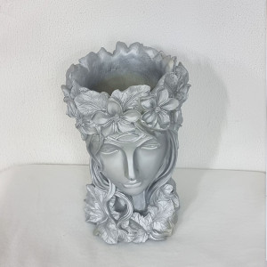 Vaza Venus Flower Lady, silver - Img 3