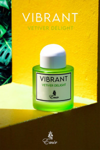 Parfum arabesc Vibrant Vetiver Delight Emir Paris Corner, Apa de Parfum, Unisex, 100 ml