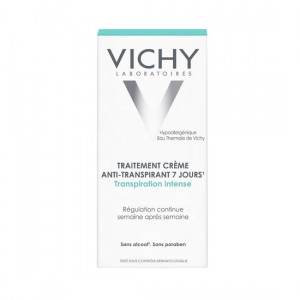 Deodorant Vichy crema tratament impotriva transpiratiei abundente cu eficacitate in  7 zile, 30 ml