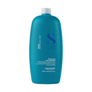 Alfaparf Milano Semi di Lino Curls Enhancing Low Shampoo, Șampon pentru Păr Creț și Ondulat, 1000 ml