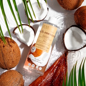 Apa micelară 2 în 1 Rich Coconut Eveline Cosmetics, 500 ml