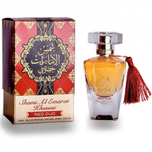 Ard al Zaafaran Shams al Emarat Khususi Red Oud Apa de Parfum, Femei, 100ml
