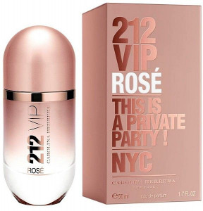 Carolina Herrera 212 VIP Rose, Apa de parfum, 125