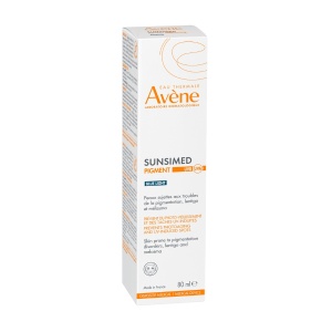 Crema cu protectie solara SPF50+ Sunsimed Pigment, Avene,  80 ml