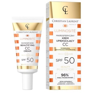 Crema de fata Christian Laurent Innovation Luminosite Microsphere Beautifying CC Cream SPF 50, 30 ml