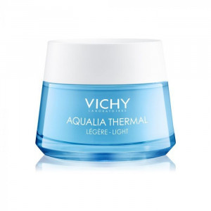 Crema de fata hidratanta pentru ten normal Aqualia Thermal Light, 50 ml, Crema de fata hidratanta pentru ten normal Aqualia Thermal Light Vichy, 50 ml