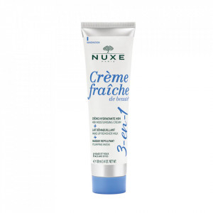 Crema de fata Nuxe Fraiche 3In1 Face Cream, Cleanser & Mask, 100 Ml
