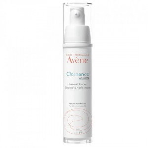 Crema de noapte Avene Cleanance Women cu efect de netezire