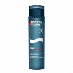 Crema de tip gel hidratanta pentru barbati Biotherm, Homme, T-Pur