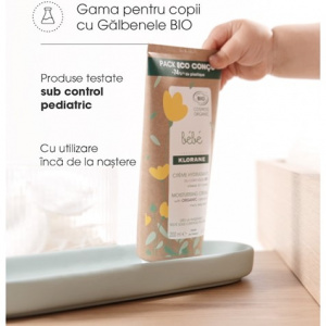 Crema hidratanta BIO pentru bebelusi si copii Klorane Bebe, 200ml