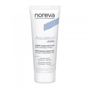 Crema hidratanta lejera Noreva Aquareva, 40 ml