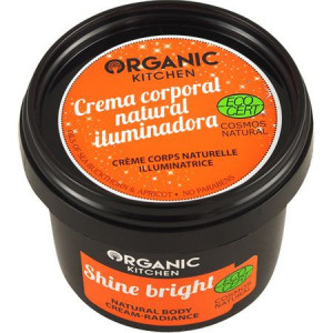 Crema naturala radianta cu ulei de Catina si samburi de Caise, Organic Kitchen