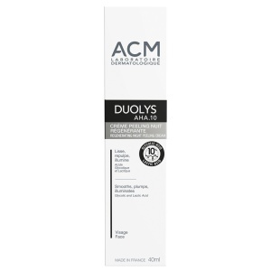 Crema peeling regeneratoare de noapte Duolys AHA.10 ACM , 40 ml