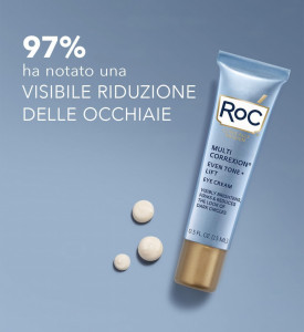 Crema pentru conturul ochilor Multi Correxion Even Tone and Lift, 15 ml, Roc
