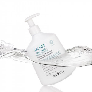 Crema pentru curatarea tenului gras Sesderma Salises, 300 ml - Img 3