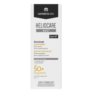 Crema pentru protectie solara cu SPF 50+ Heliocare 360 Acnimat  Cantabria Labs, 50 ml