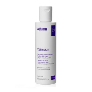 Demachiant fluid pentru fata si ochi Ivatherm Toleriskin 200 ml