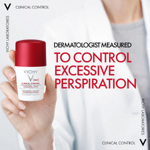 Deodorant roll-on antiperspirant Vichy Clinical Control, 50 ml