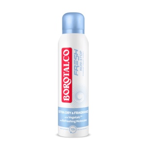 Deodorant Spray antiperspirant Fresh Non-Stop Fresh Talc Scent Borotalco, 150 ml