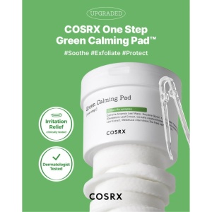 Dischete umede cu efect calmant Green-RX Calming Cosrx, 70 bucati
