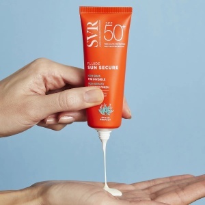 Fluid cu protectie solara pentru fata si corp SPF 50+ Sun Secure, 50 ml, Svr