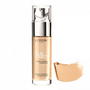 True Match Liquid Foundation, Femei, Fond de ten, 5N Sable Sand, SPF 17, 30 ml