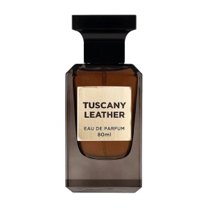 Fragrance World Tuscany Leather, Apa de Parfum, Unisex, 80 ml
