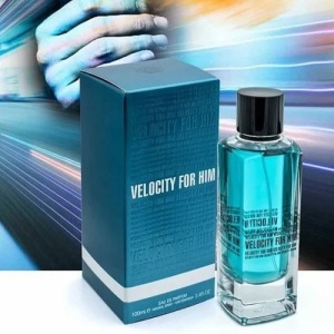 Fragrance World Velocity For Him, Apa de Parfum, Barbati, 100 ml