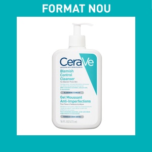 Gel de curatare spumant anti-imperfectiuni pentru ten cu tendinta acneica Blemish Control Cleanser, 473 ml, Cerave