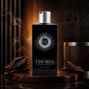 Gel de dus pentru barbati, Vivian Gray, Oud Wood, 350 ml