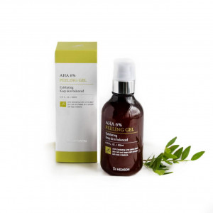 Gel de exfoliant cu acid AHA 6%  Dr Hedison, 200 ml