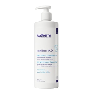 Gel de spalare emolient Ivahidra+ A.D Ivatherm, 450 ml