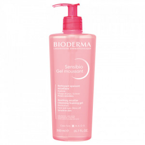 Gel spumant calmant si hidratant Sensibio Bioderma