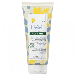 Gel spumant delicat pentru copii corp si par, Klorane Bebe - Img 6