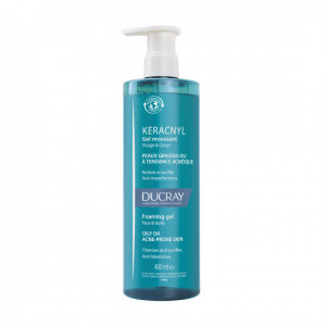 Gel spumant pentru pielea cu tendinta acneica Keracnyl, Ducray